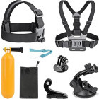 Accesoriu Camere video AKASO Kit accesorii 7 in 1 SYZ0013 Black