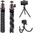 Accesoriu Camere video AKASO 2-in-1 Selfie Stick + Trepied flexibil SYAC0117 Black