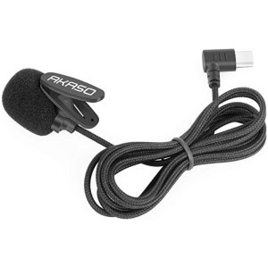 AKASO Microfon extern USB-C SYZ0086 Black