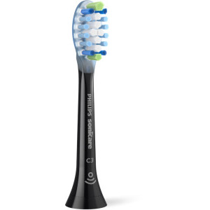 Philips Sonicare Rezerve periuta de dinti electrica Premium Plaque Defence HX9042/88 Negru, 2 buc