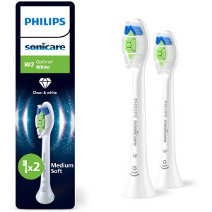 Philips Sonicare Rezerve periuta de dinti electrica Optimal White HX6062/87 Alb, 2 buc
