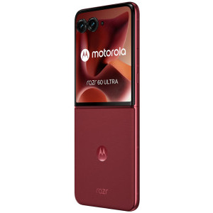 Motorola Razr 60 Ultra, 512GB, 16GB RAM, Dual SIM, 5G, Tri-Camera, Pantone Rio Red