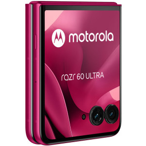 Motorola Razr 60 Ultra, 512GB, 16GB RAM, Dual SIM, 5G, Tri-Camera, Pantone Cabaret