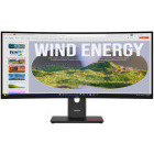Monitor LED Lenovo ThinkVision T34WD-40 Curbat 34 inch UWQHD VA 4 ms 120 Hz USB-C