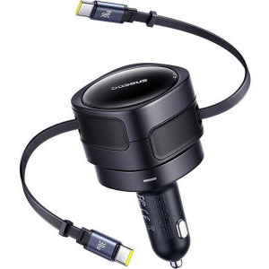 Baseus C00035507121-01, 2x USB-C, 60 W, Black