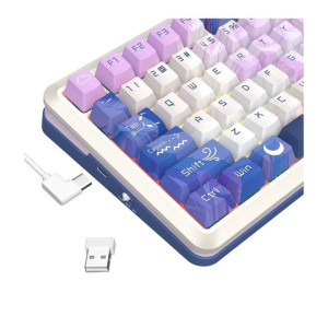 Redragon Flekact Pro Alba RGB Switch-uri Liniare Huano Mecanica