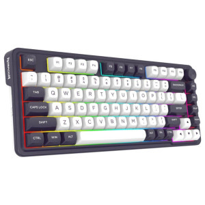 Redragon Finke Negru-alb RGB Switch-uri Liniare Redragon Gri Mecanica