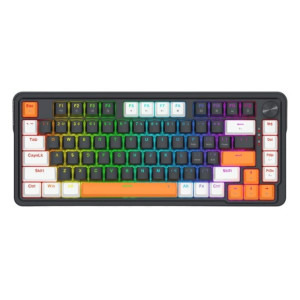 Tastatura Gaming Redragon Landshaker Negru-Alb RGB Switch-uri