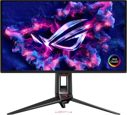 Monitor LED ASUS Gaming ROG Swift PG32UCDMZ 32 inch UHD QD-OLED 0.03 ms 240 Hz USB-C HDR FreeSync Premium Pro & G-Sync Compatible