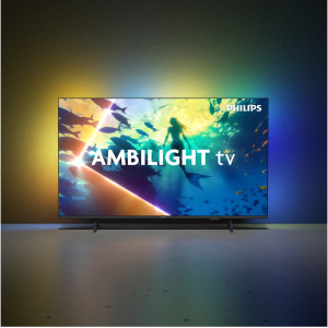 Philips Smart TV 65PUS8010/12 Seria PUS8010/12 164cm 4K UHD HDR Ambilight pe 3 laturi
