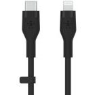 Cablu de date / adaptor Belkin BoostCharge USB-C Male la Lightning Male, 2m, Black
