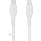 Cablu de date / adaptor Belkin BoostCharge USB-C Male la Lightning Male, 2m, White