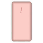 Baterie externa Belkin BoostCharge 20000 mAh, 2x USB, 1x USB-C, Rose Gold