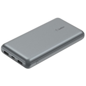 Belkin BoostCharge 20000 mAh, 2x USB, 1x USB-C, Space Grey