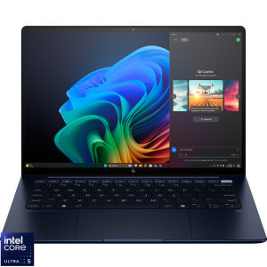 Laptop HP 14 EliteBook Ultra G1i, 2.8K OLED, Procesor Intel® Core™ Ultra 5 226V (8M Cache, up to 4.50 GHz), 16GB LPDDR5X, 512GB SSD, Intel Arc 130V, Win 11 Pro, Atmospheric Blue
