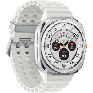 Samsung Galaxy Watch Ultra (2025), LTE, 47 mm, White, Wi-Fi, Bluetooth, GPS, NFC, Rezistent la apa