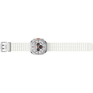 Samsung Galaxy Watch Ultra (2025), LTE, 47 mm, White, Wi-Fi, Bluetooth, GPS, NFC, Rezistent la apa