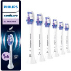Philips Sonicare Rezerve periuta de dinti electrica Sensitive HX6056/87 Alb, 6 buc