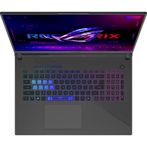 ASUS Gaming 18'' ROG Strix G18 G814PM, FHD+ 144Hz, Procesor AMD Ryzen™ 9 8940HX (64M Cache, up to 5.30 GHz), 32GB DDR5, 1TB SSD, GeForce RTX 5060 8GB, No OS, Eclipse Gray