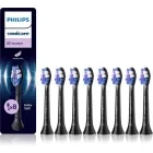 Philips Sonicare Rezerve periuta de dinti electrica Sensitive HX6058/88 Negru, 8 buc