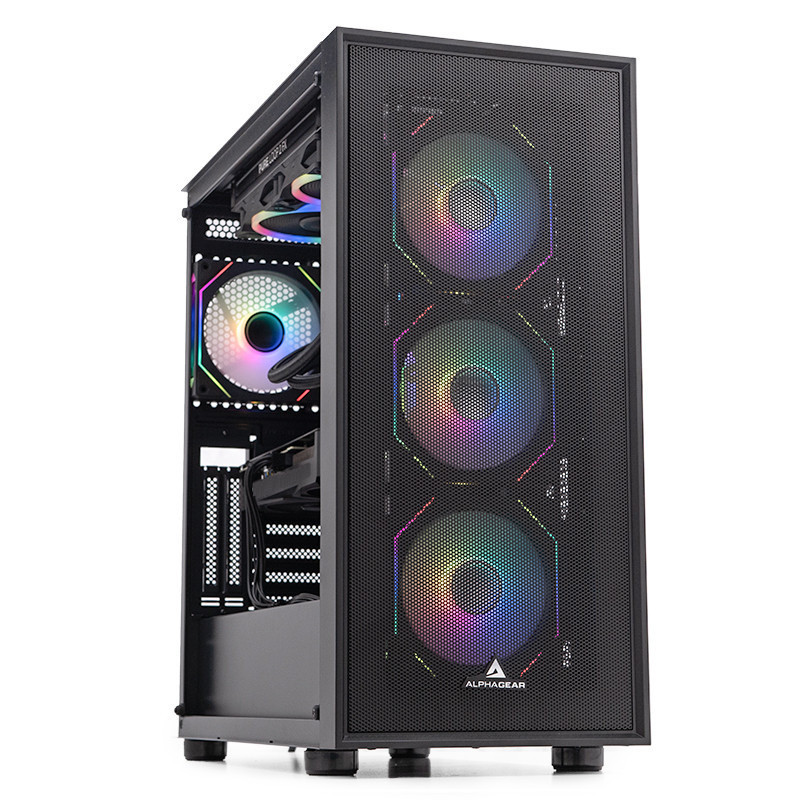 PC Gaming BALAUR Epic Pro, AMD Ryzen 5 7600X 4.7GHz, 32GB DDR5, 1TB SSD, RTX 4060 8GB GDDR6, Iluminare RGB