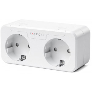 Satechi Priza inteligenta dubla, compatibila cu Apple HomeKit