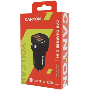 Canyon CNE-CCA04B, 2x USB, Smart IC, Black