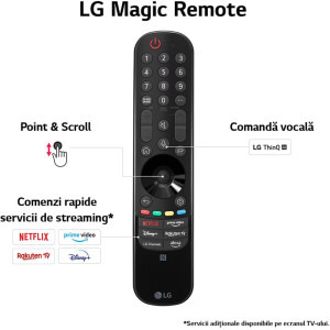 LG Smart TV OLED55C41LA Seria evo C4 139cm 4K UHD HDR