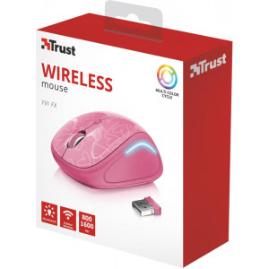 Trust Yvi FX, Wireless, Pink