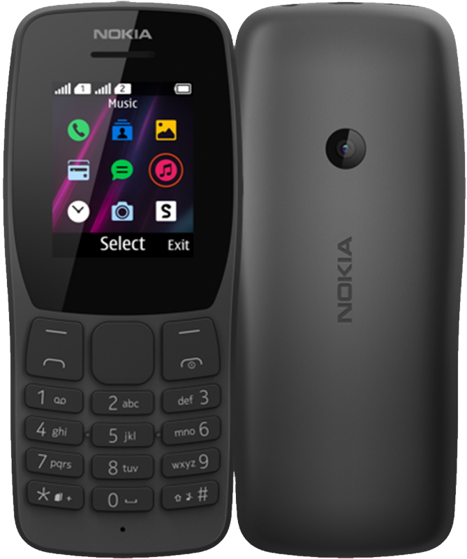 Telefon mobil Nokia 110 Dual SIM (2019) Black