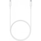 Cablu de date / adaptor Samsung USB-C Male la USB-C Male, 1 m, White, amperaj maxim suportat 5A
