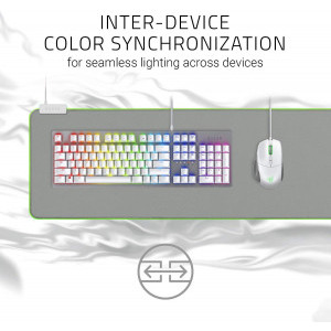 Razer Goliathus Extended Chroma Mercury White