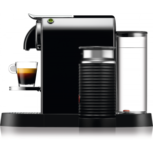 Nespresso by De'Longhi CitiZ & Milk Black D122-EU-BK-NE, 1720W, 19bar, 1L, Negru