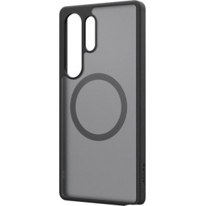 Samsung Capac protectie spate Clear Magnet Black Frost pentru Galaxy S25 Ultra (S938)