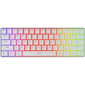 Tastatura Gaming Genesis THOR 660 G2 RGB White Gateron Red Switch Mecanica
