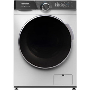 Masina de spalat rufe cu uscator Heinner HWDM-M814IVKA, Spalare 8 kg, Uscare 6 kg, 1400 RPM, Clasa A, Inverter, Display LED, Blocare acces copii, Alb