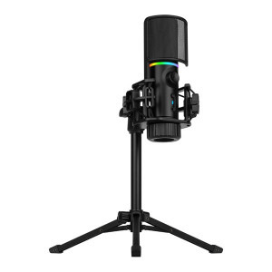 streamplify MIC Streaming RGB cu trepied Black