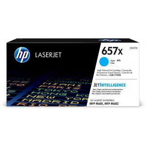 HP Toner 657X Cyan
