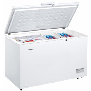 Heinner HCF-HM371CE++, 371 L, Clasa E, Sistem convertibil racire / congelare, Control electronic, Alb