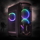 Gaming Viking AMD Powered By ASUS, AMD Ryzen 5 1600AF 3.2GHz, 16GB DDR4, 500GB SSD, GTX 1650 4GB GDDR6, Iluminare RGB
