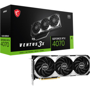 MSI GeForce RTX 4070 VENTUS 3X OC 12GB GDDR6X 192-bit DLSS 3.0