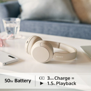 Sony On-Ear, WH-CH520 Beige