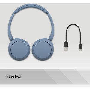 Sony On-Ear, WH-CH520 Blue