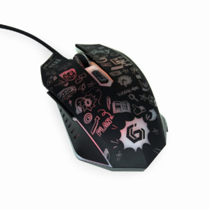 Gembird MUS-6B-GRAFIX-01 Wired Black