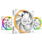 Ventilator be quiet! LIGHT WINGS White RGB 120mm PWM Three Fan Pack