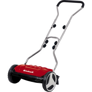 Einhell Masina de tuns gazon/iarba manuala GE-HM 38 S, latime taiere 38 cm, inaltime taiere 3.8 cm, 5 cutite pe tambur cu diametru de 12.5 cm