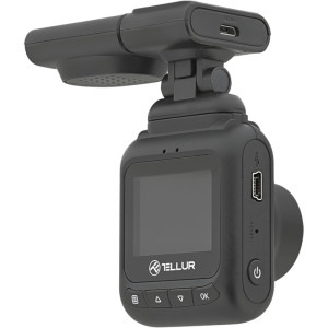 Tellur Dash Patrol DC2, FullHD 1080P, G-sensor, GPS module, Negru