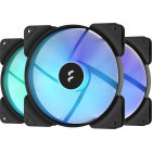 Ventilator Fractal Design Aspect 14 RGB Black PWM 140 mm Three Fan Pack