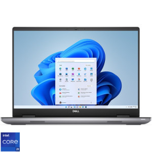 DELL 16'' Precision 7680 Workstation, FHD+, Procesor Intel® Core™ i9-13950HX (36M Cache, up to 5.50 GHz), 32GB DDR5 CAMM, 1TB SSD, RTX 3500 Ada 12GB, Win 11 Pro, 3Yr ProSupport