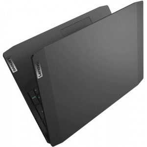 Lenovo Gaming 15.6'' IdeaPad 3 15ARH05, FHD IPS, Procesor AMD Ryzen™ 5 4600H (8M Cache, up to 4.0 GHz), 8GB DDR4, 256GB SSD, GeForce GTX 1650 4GB, No OS, Onyx Black